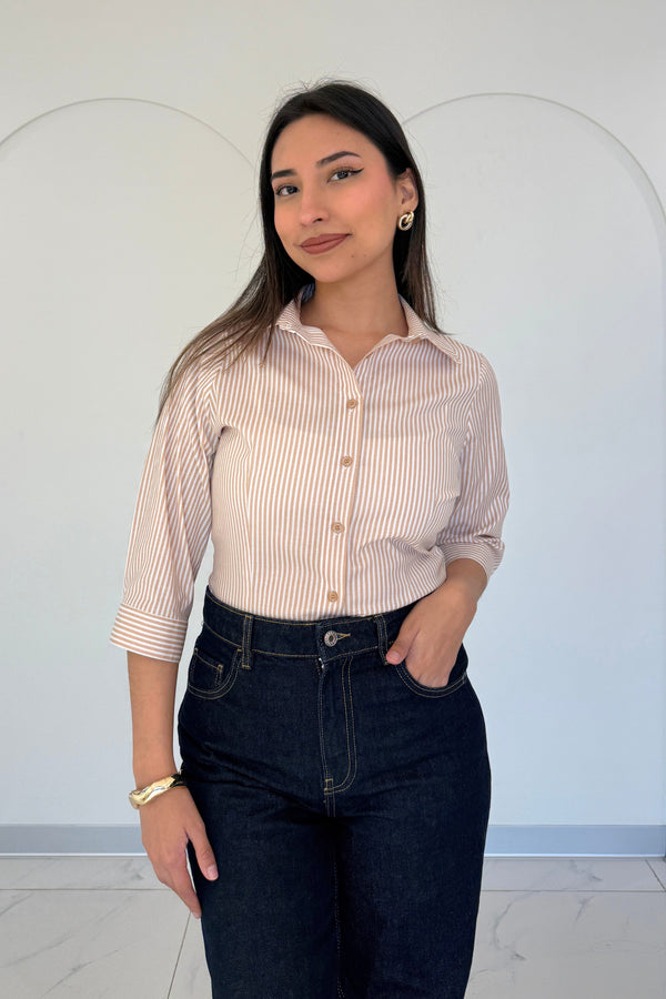 Blusa Lady Beige