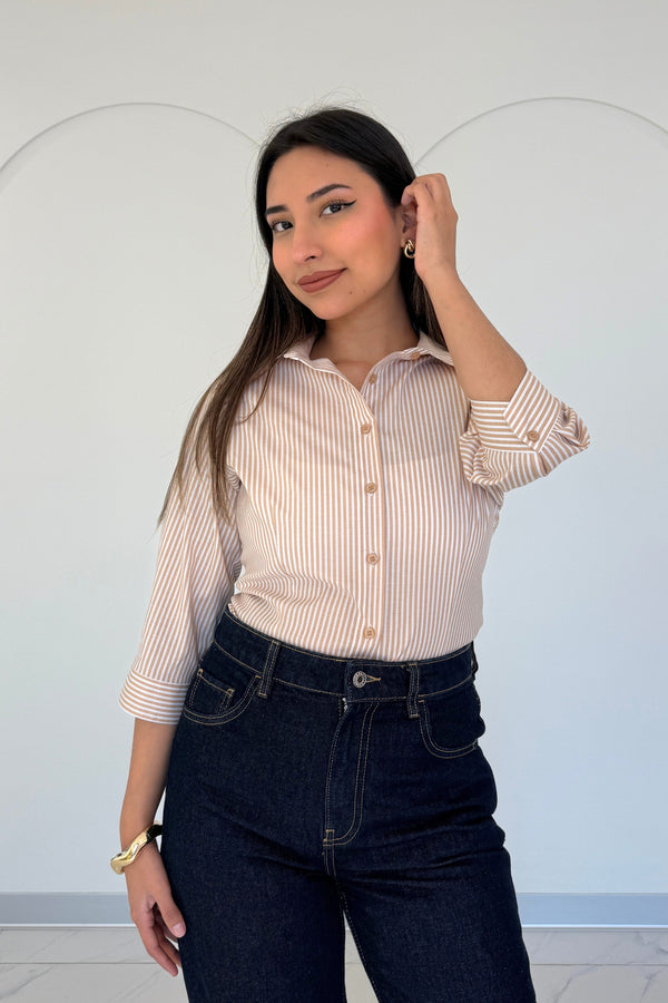 Blusa Lady Beige