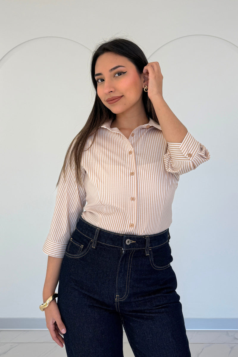 Blusa Lady Beige