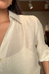 Blusa Bonnie Hueso