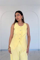 Chaleco Jeisa Amarillo