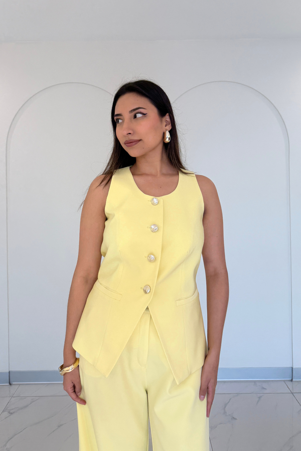 Chaleco Jeisa Amarillo