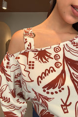Blusa Taira Lacre