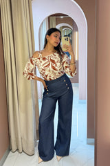 Blusa Taira Lacre