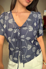 Blusa Zureya Azul