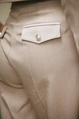 Blazer Crop Greta Khaki