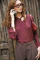 Blusa Letty Vino