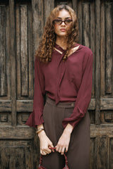 Blusa Letty Vino