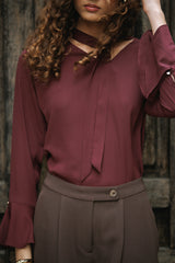 Blusa Letty Vino