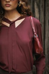 Blusa Letty Vino