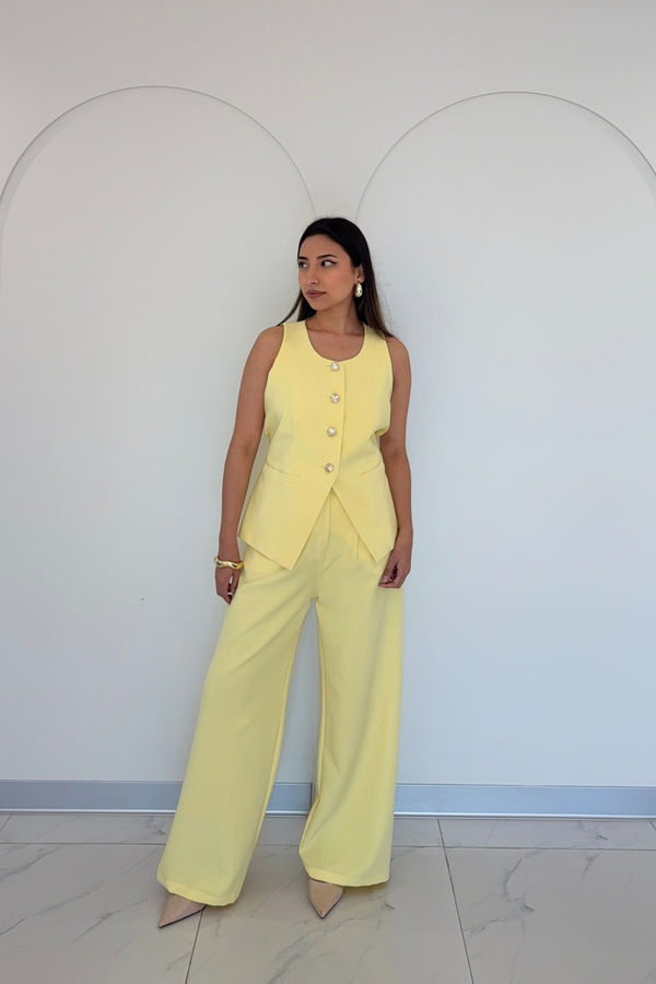 Chaleco Jeisa Amarillo