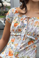 Blusa Citali Naranja