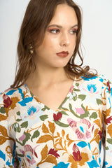 Blusa Isolina Azulino