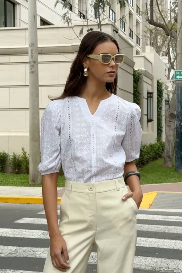 Blusa Jocelyn Blanco
