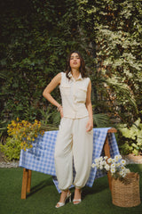 Pantalón Set Clarissa Amarillo