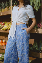 Blusa Celine Hueso