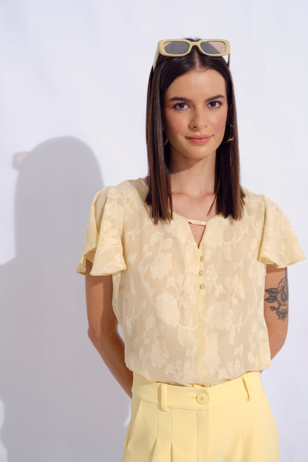 Blusa Fatima Amarillo