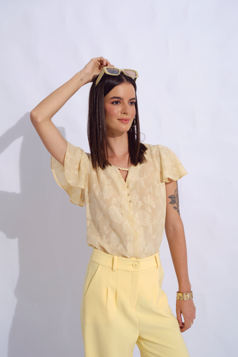 Blusa Fatima Amarillo