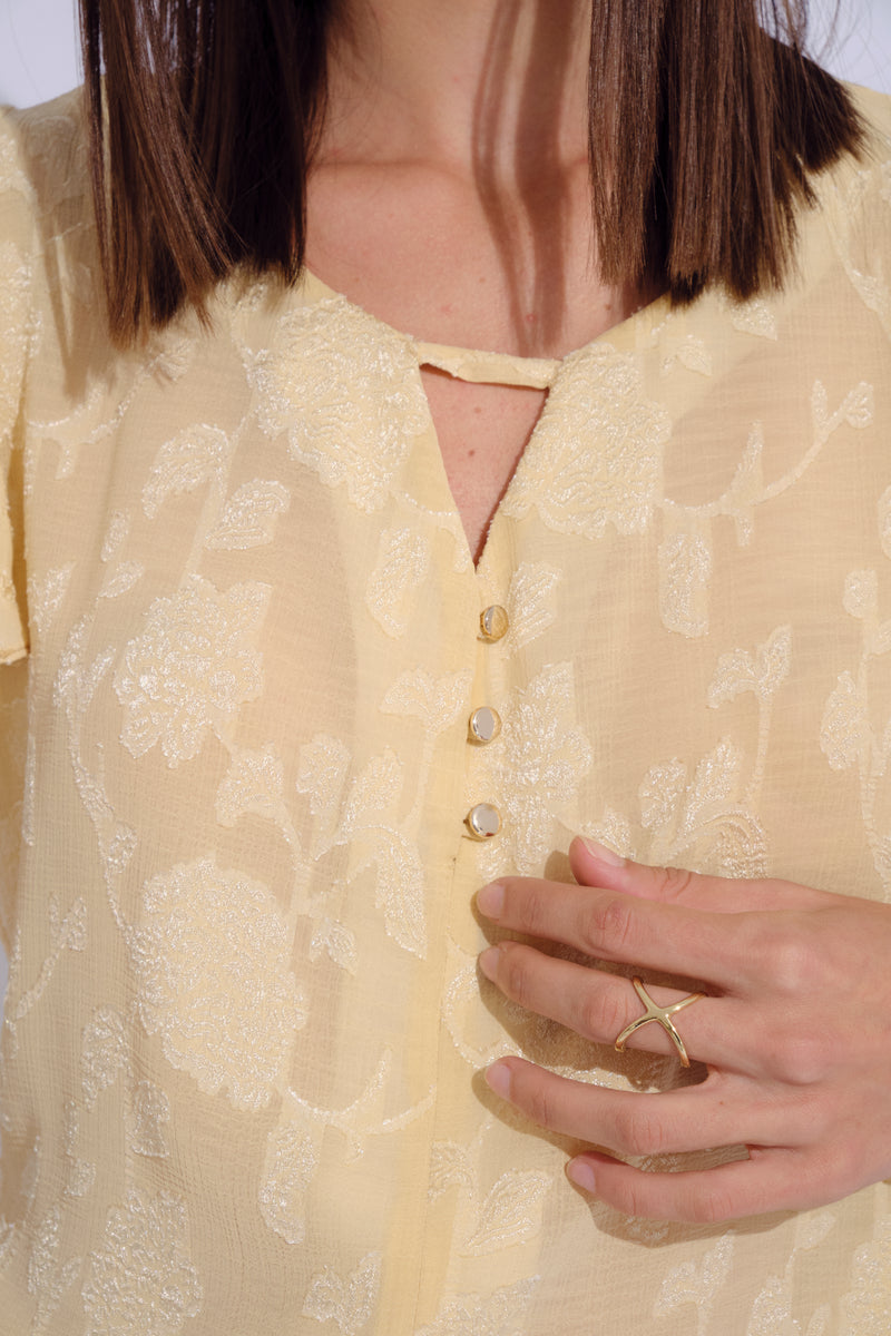 Blusa Fatima Amarillo