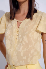 Blusa Fatima Amarillo