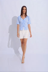 Blusa Aurora Celeste