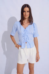 Blusa Aurora Celeste