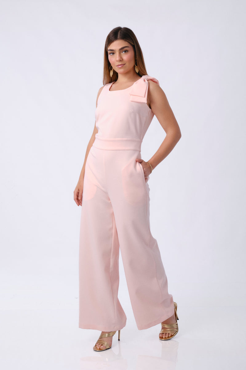 Enterizo Mori Rosado