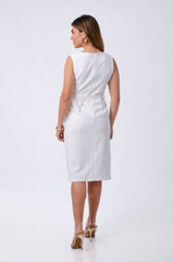 Vestido SofÍa Hueso