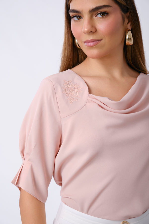 Blusa Samanta Rosado