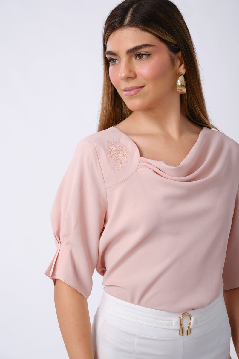 Blusa Samanta Rosado