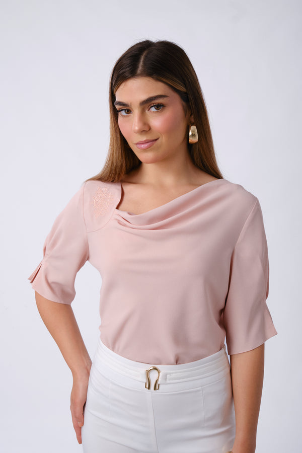 Blusa Samanta Rosado