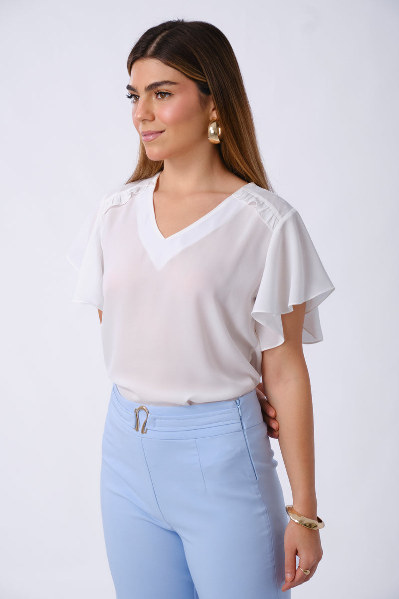 Blusa Penelope Hueso