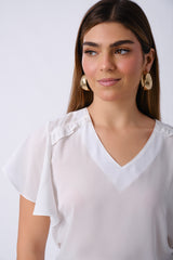 Blusa Penelope Hueso