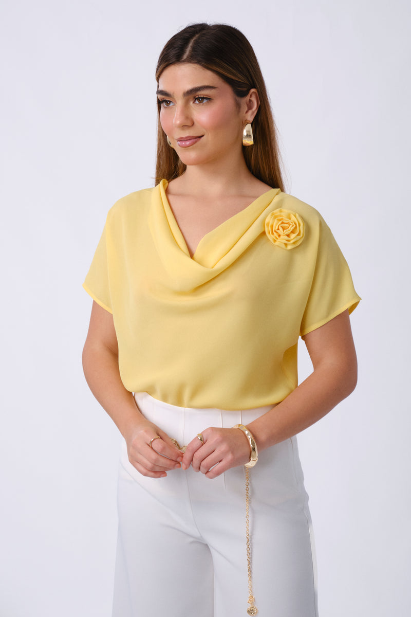 Blusa Nidia Amarillo