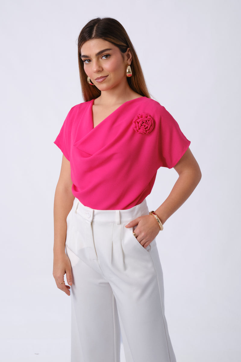 Blusa Nidia Fucsia
