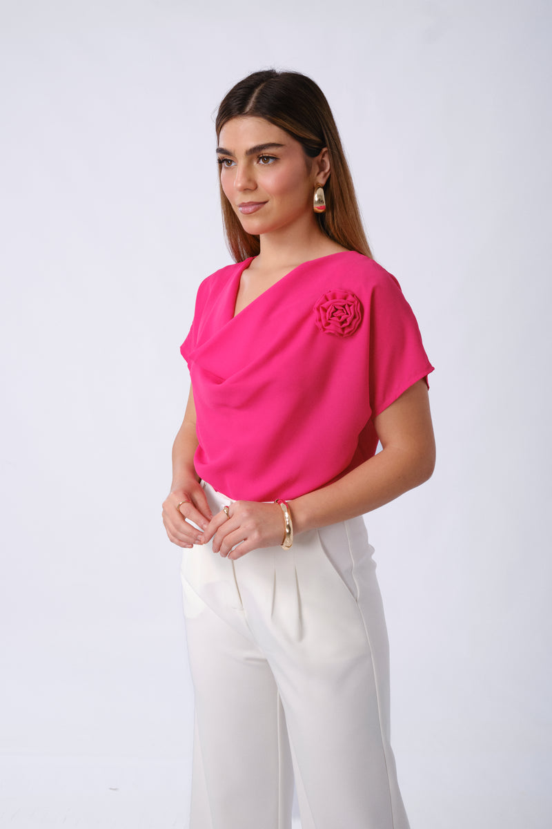 Blusa Nidia Fucsia