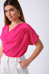 Blusa Nidia Fucsia