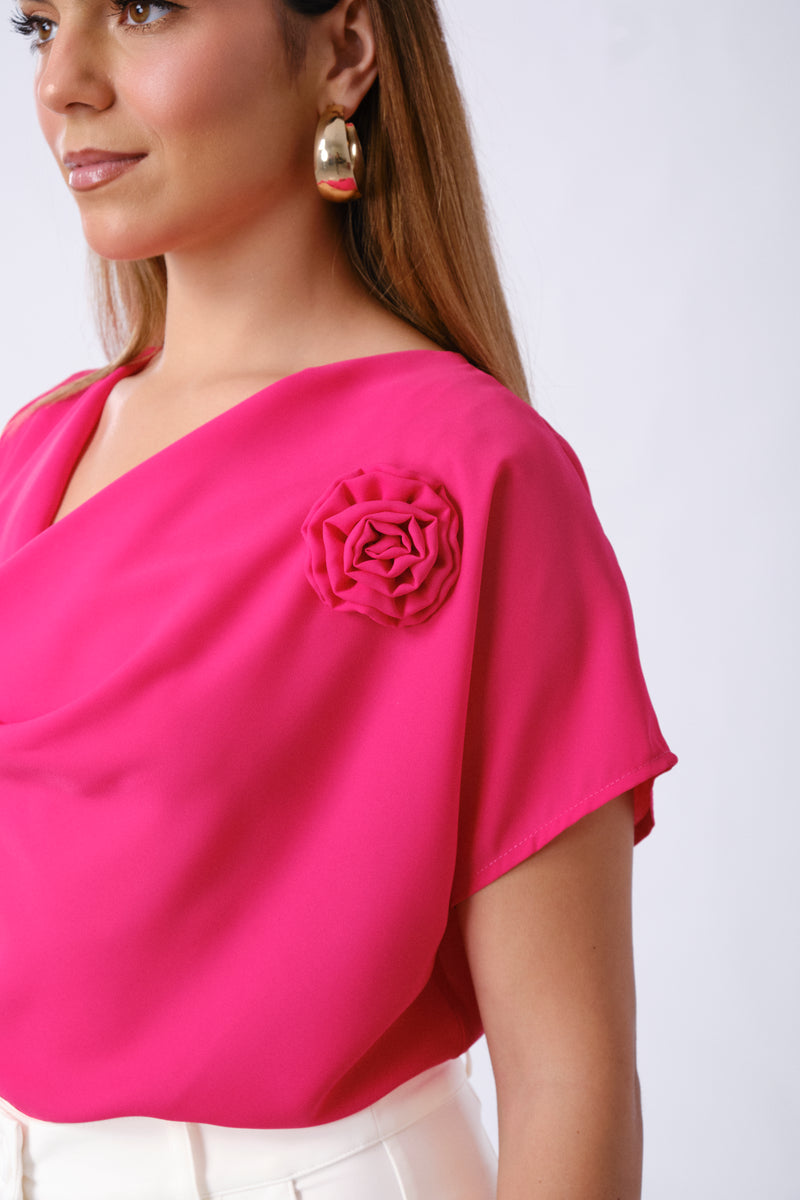 Blusa Nidia Fucsia