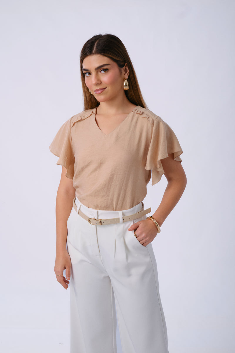 Blusa Penelope Beige