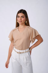 Blusa Penelope Beige