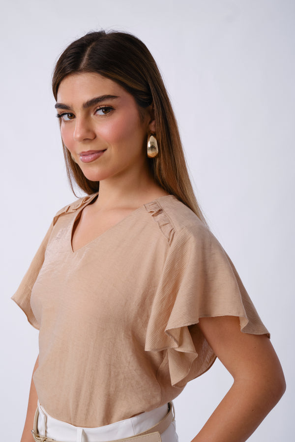 Blusa Penelope Beige