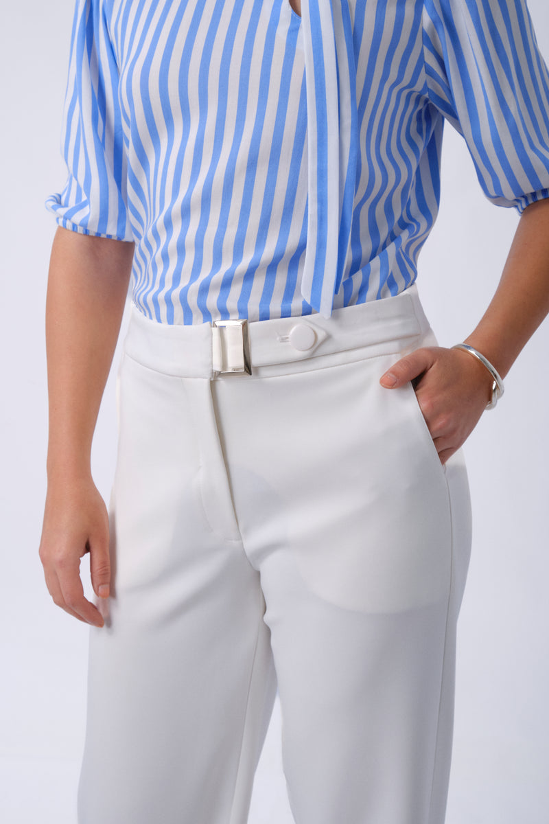 Blusa Helen Celeste Rayas