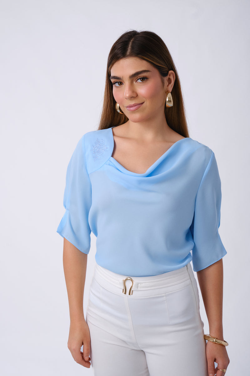 Blusa Samanta Celeste