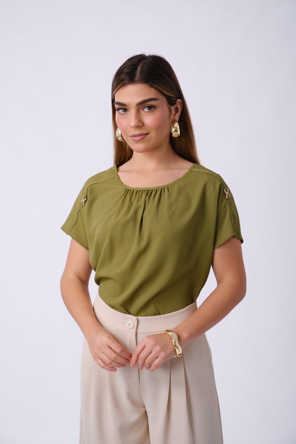 Blusa Lucia Verde
