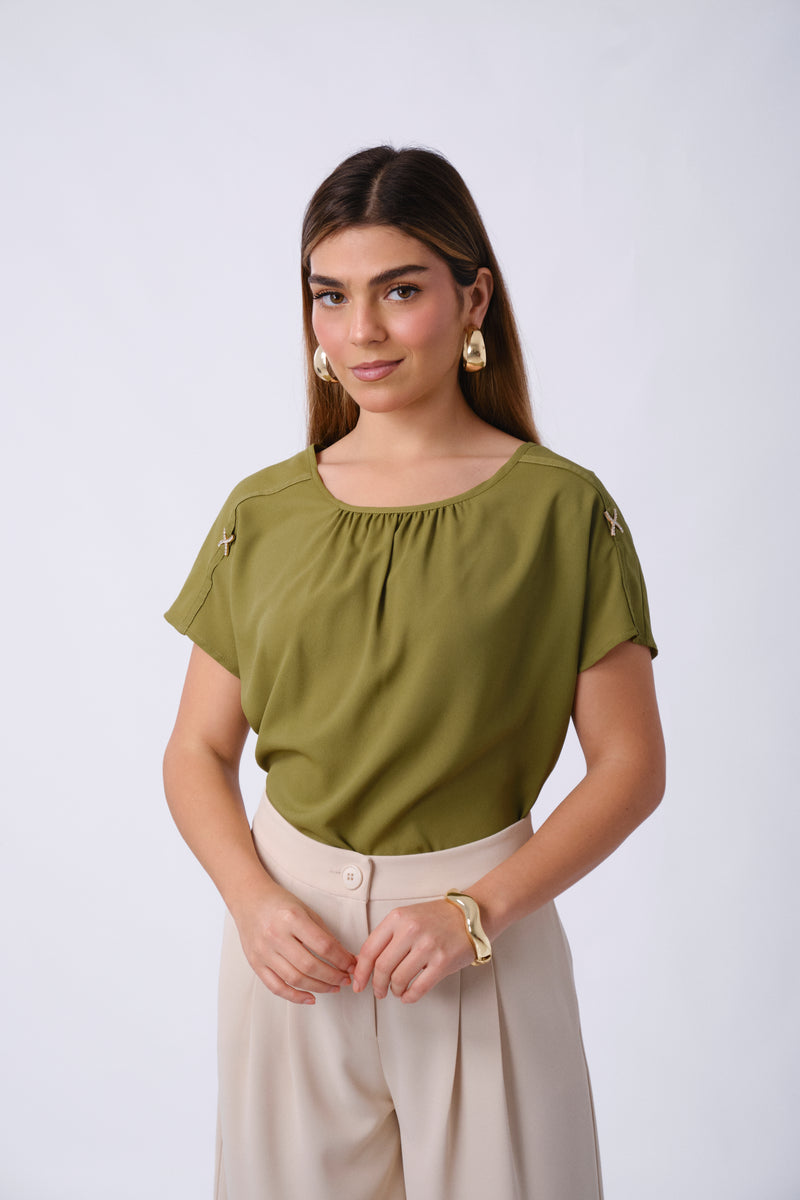Blusa Lucia Verde