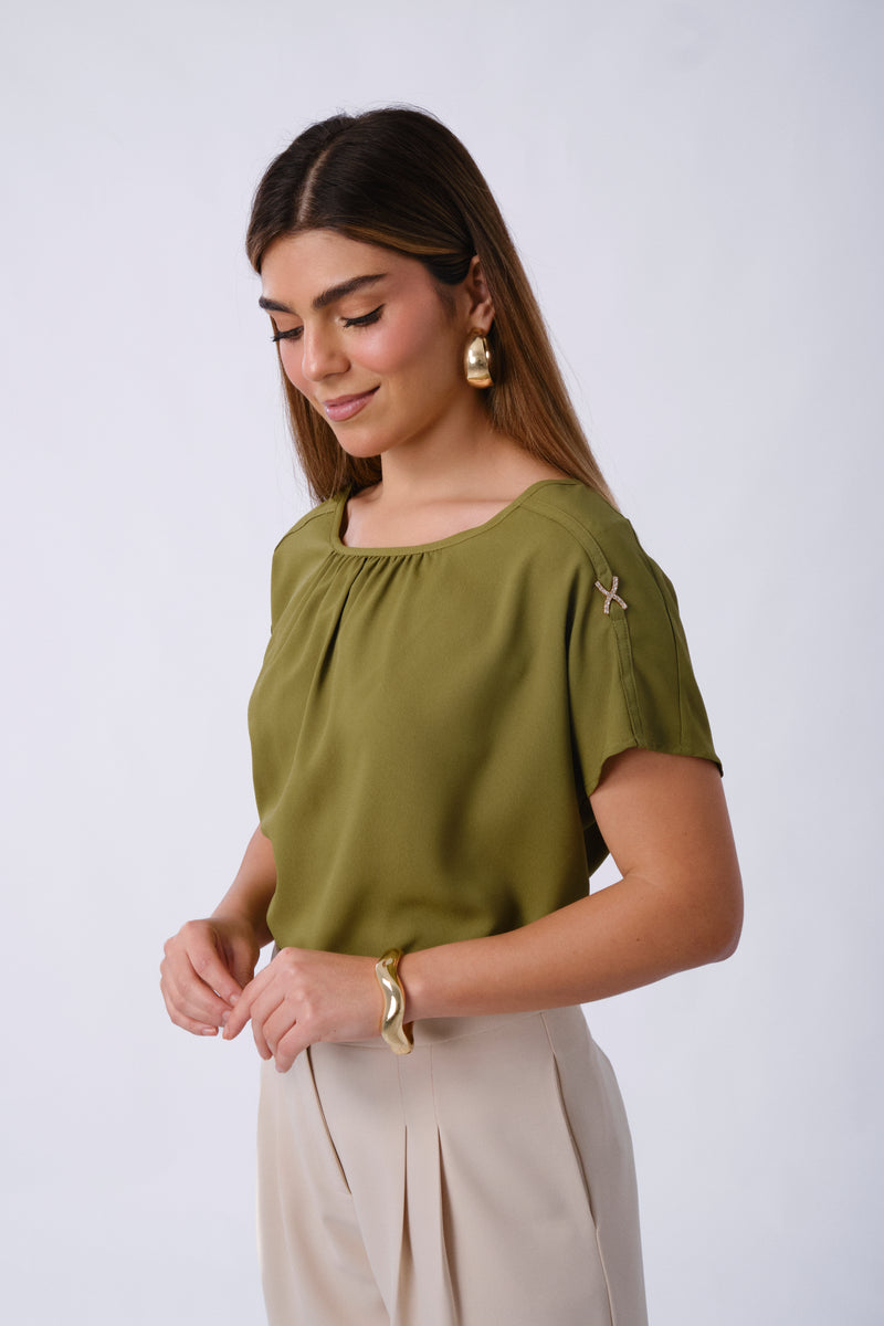 Blusa Lucia Verde