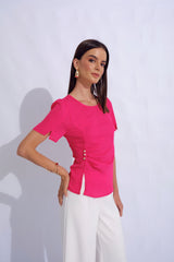 Blusa Freya Fucsia