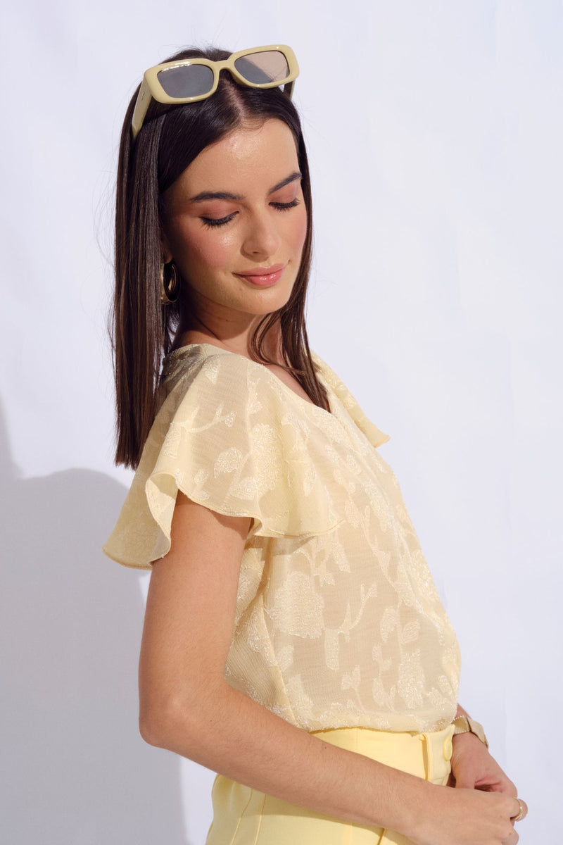 Blusa Fatima Amarillo