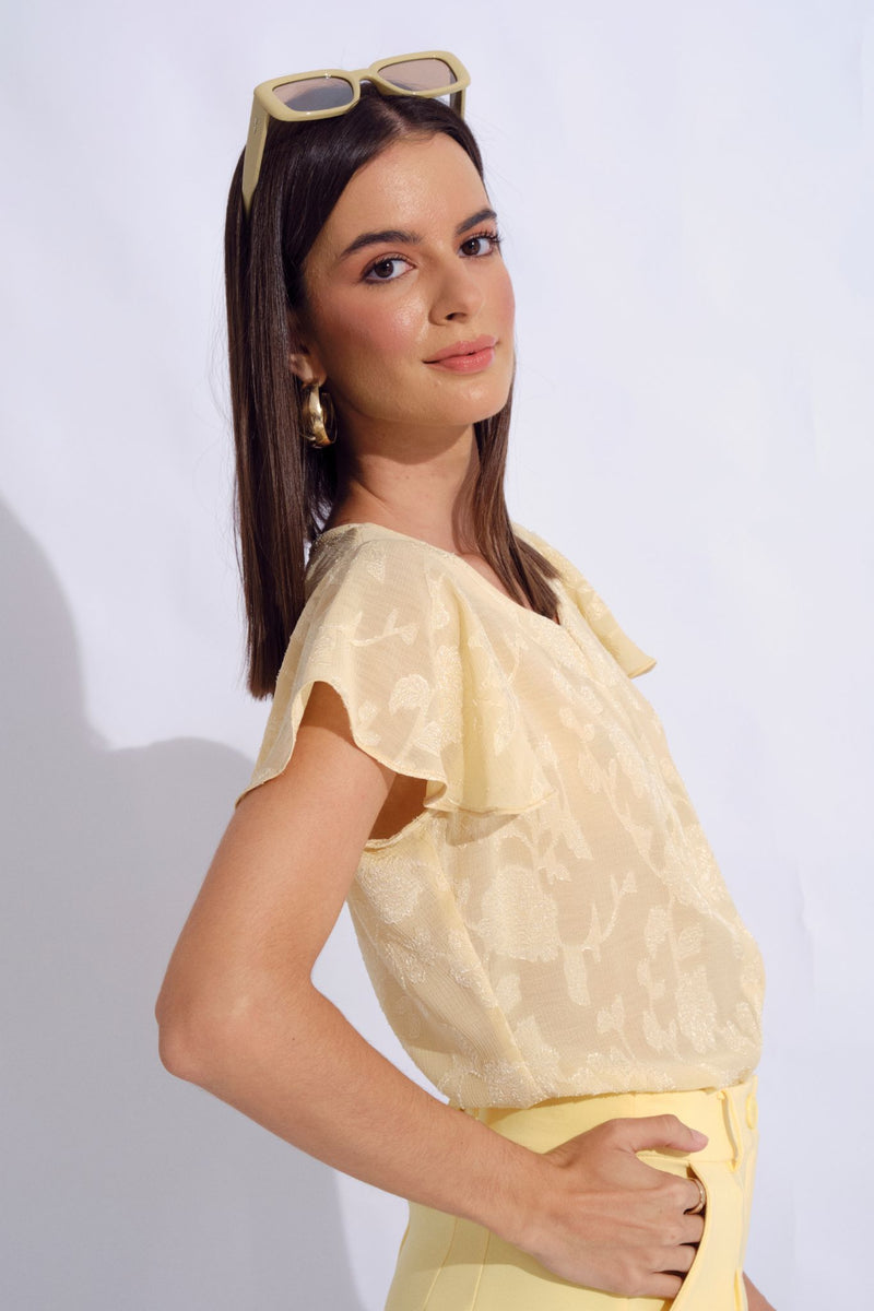 Blusa Fatima Amarillo