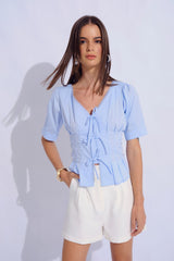 Blusa Aurora Celeste